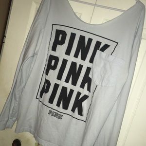 PINK Victoria’s Secret Long Sleeve Shirt, XL